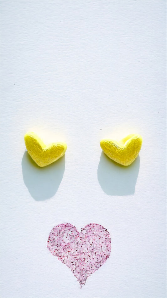 Tiny Heart Studs